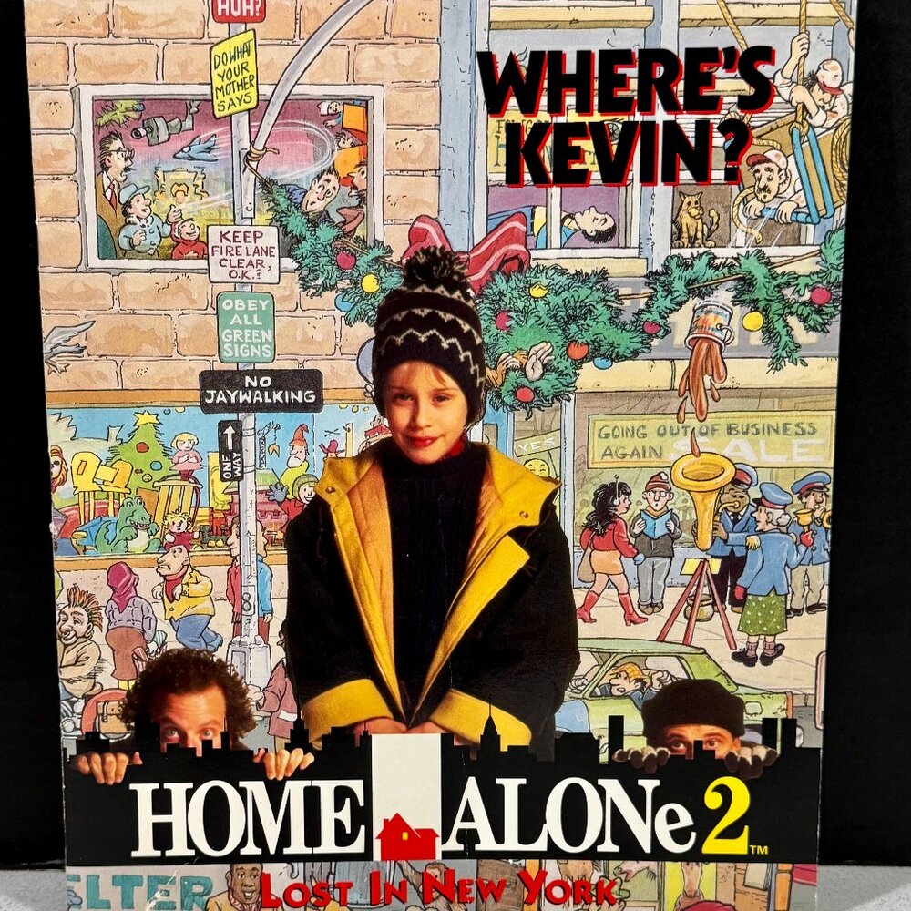 Where's Kevin? Home Alone 2: Lost In New York Frank Fitzgerald Book 1992